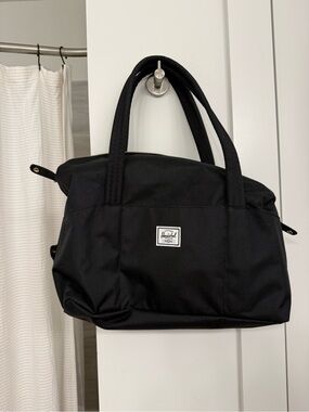 Herschel Supply Company Black Travel Tote Bag